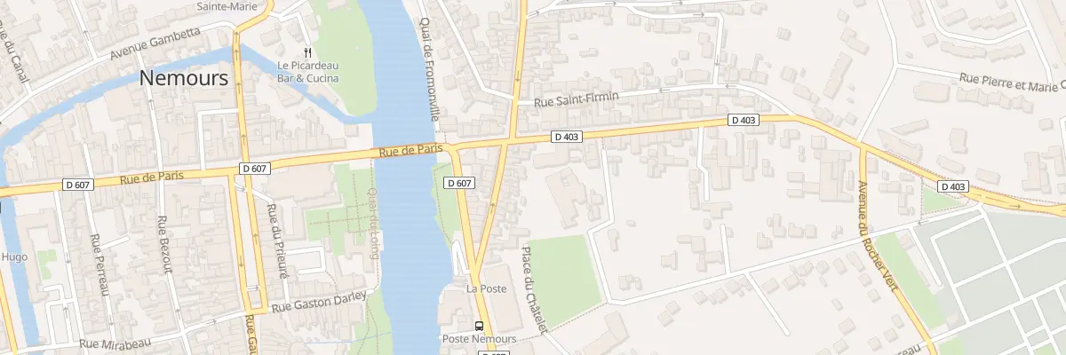 Plan du 30 Rue de la Grande-Montagne à Nemours
