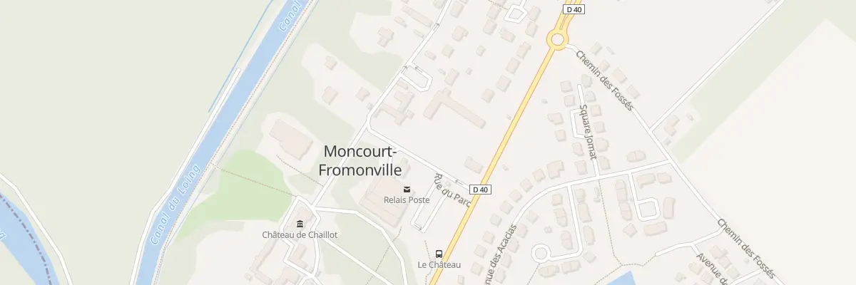 Plan du 3 Rue du Parc à Moncourt-Fromonville