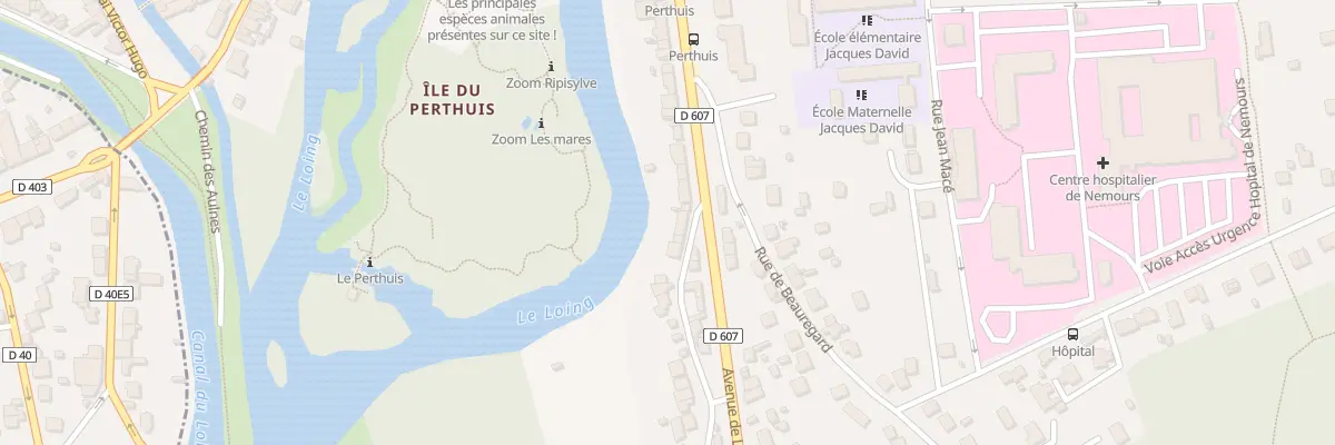 Plan du 3 Rue de Doyers à Nemours