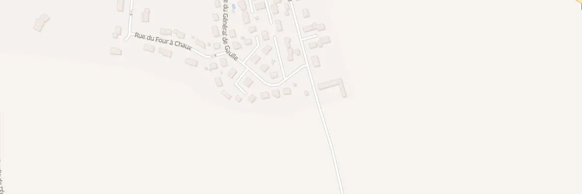 Plan du 1 Rue du Gen de Gaulle à Ermenonville