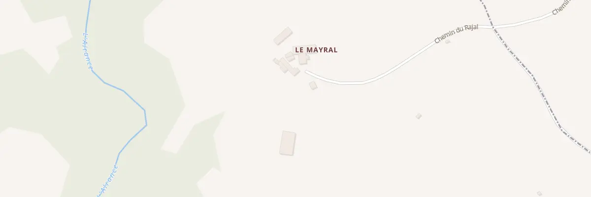 Plan du 5075 Le Mayral à Lestrade-et-Thouels