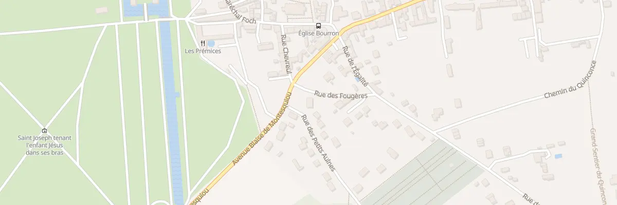Plan du 2 Rue des Fougères à Bourron-Marlotte