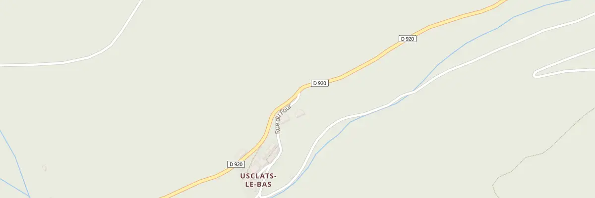 Plan du 5129 Usclats Le Bas à Courniou