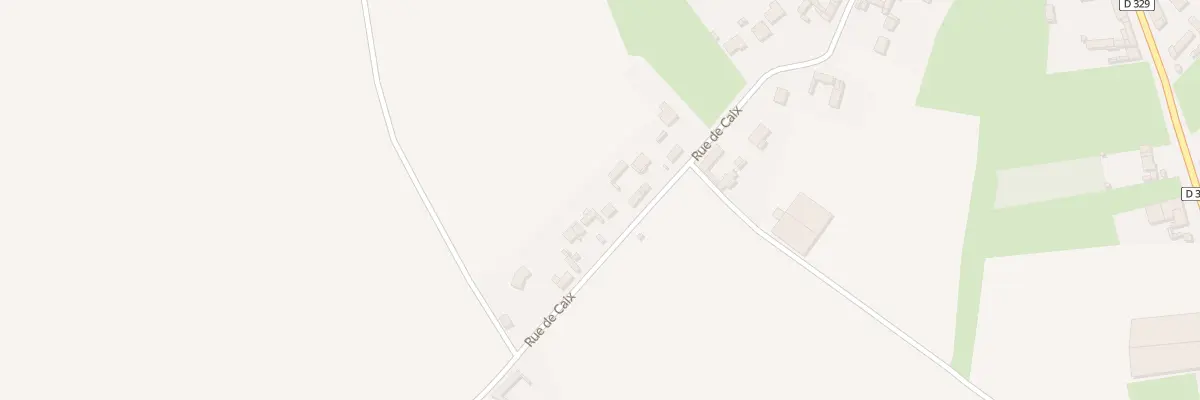 Plan du 22B Rue de Caix à Vauvillers