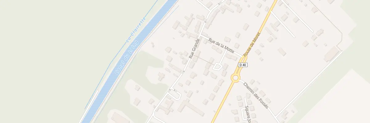 Plan du 11 Rue Grande à Moncourt-Fromonville