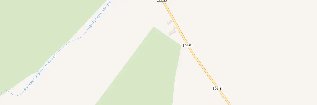Plan du 192 Le Gue de Bouron à Thaumiers
