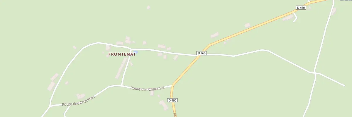 Plan du 3 Rte de la Mare Frontenat à Ronnet