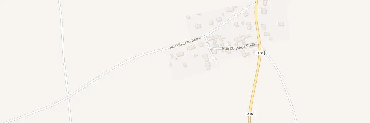 Plan du 9 Rue du Vieux Puits à La Madeleine-sur-Loing