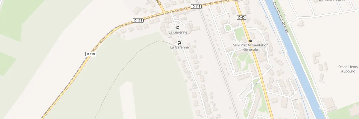 Plan du 25 Rue de la Cabone à Bagneaux-sur-Loing