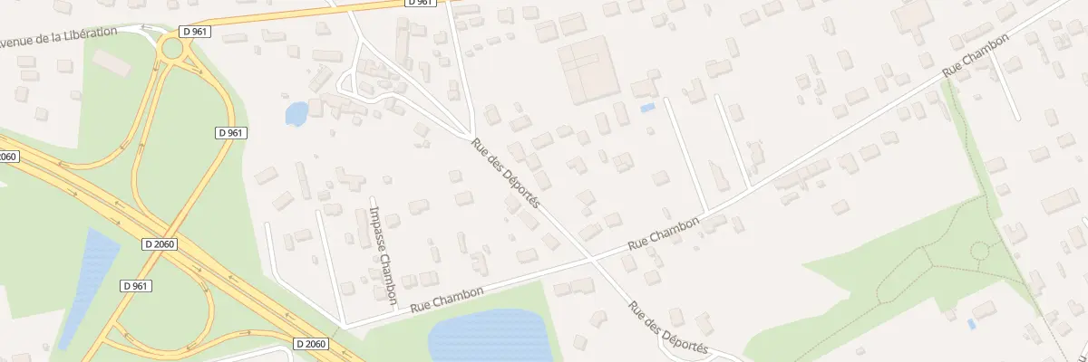 Plan du 54 Rue des Déportés à Villemandeur