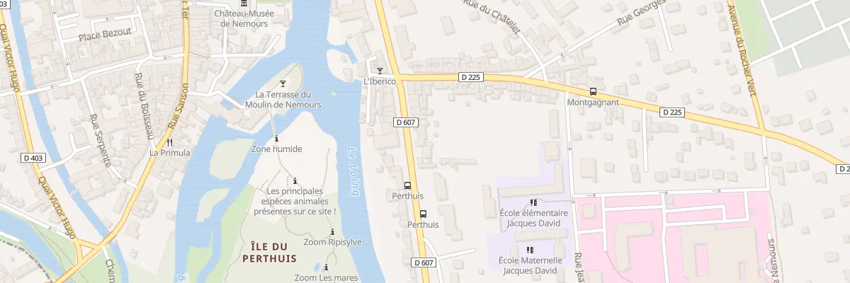 Plan du 16 Av de Lyon à Nemours