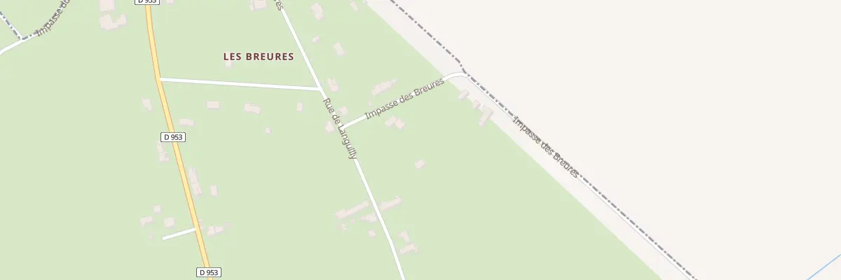 Plan du 2 Imp des Breures à Saint-Bonnet-Tronçais