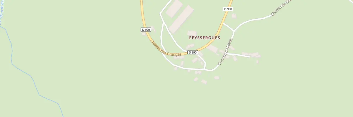Plan du 5047 Feyssergues à Pailherols