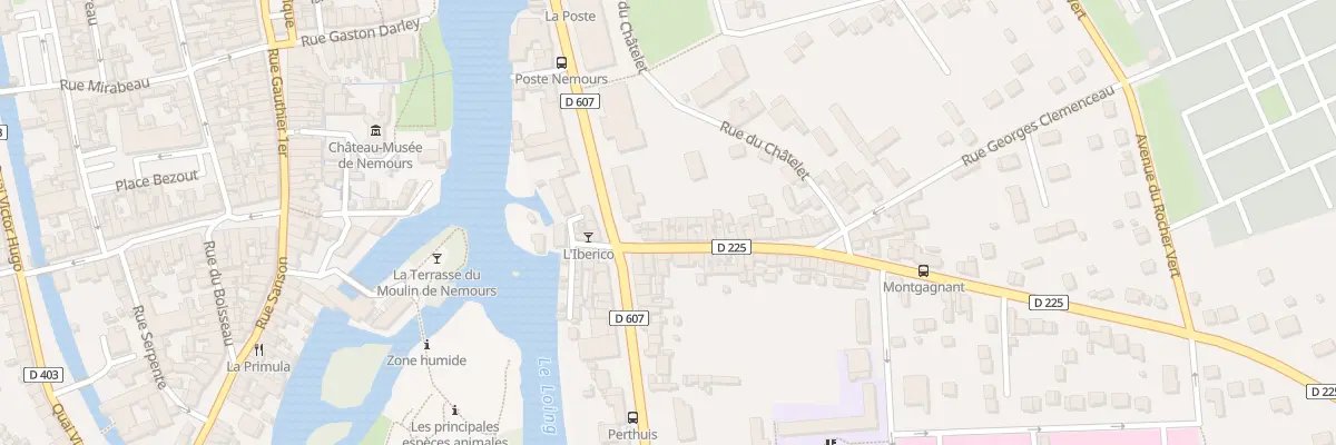 Plan du 9 Rue de Montgagnant à Nemours
