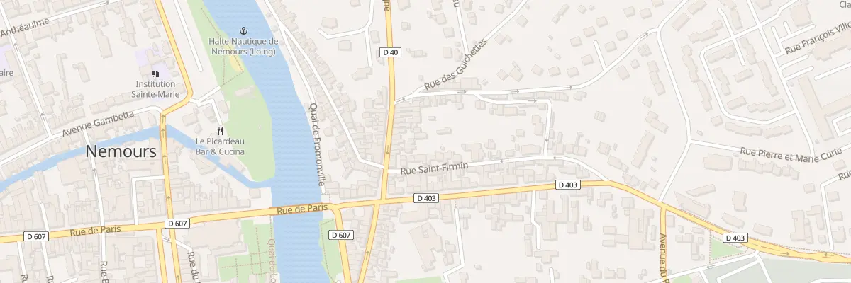 Plan du 54 Rue de la Grande-Montagne à Nemours