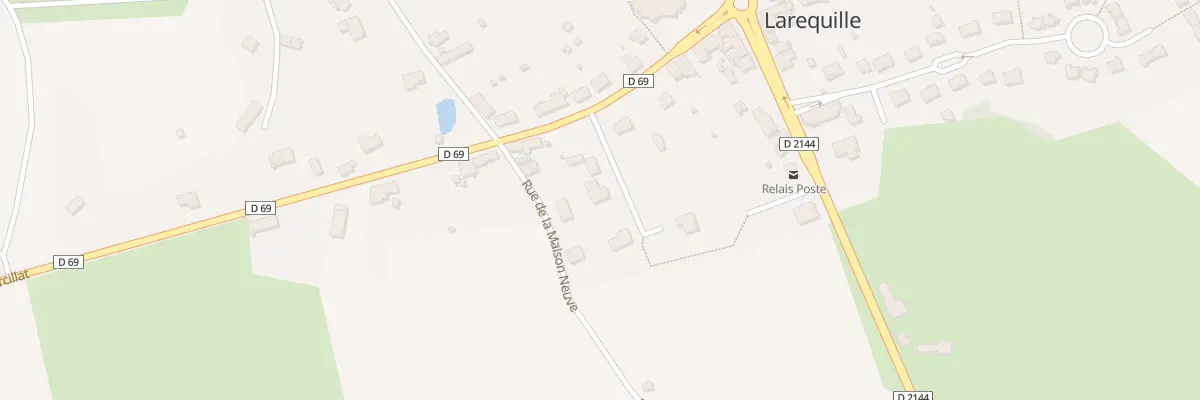 Plan du 6 Imp du Grand Chêne à Durdat-Larequille