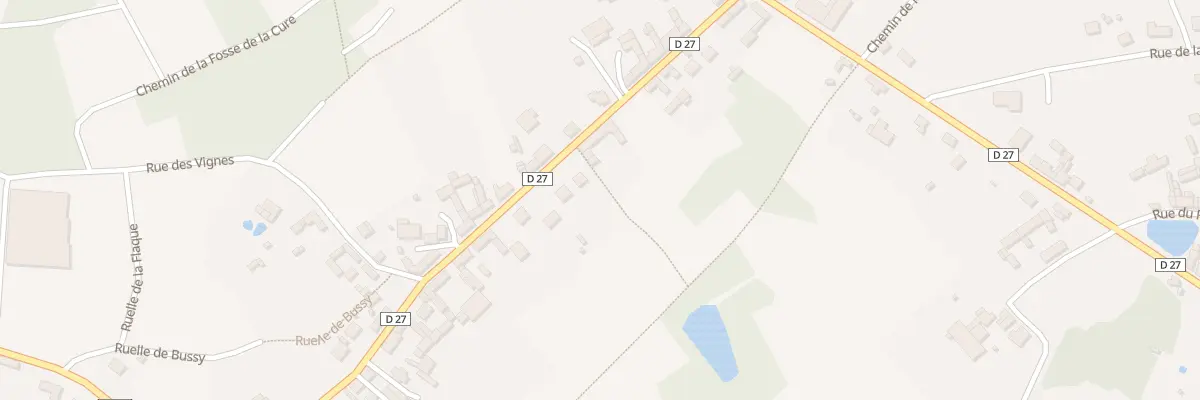 Plan du 29 Rue de la Vallée à Boulogne-la-Grasse