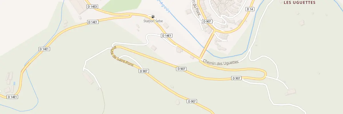 Plan du 655 All du Plagnol à La Salvetat-sur-Agout