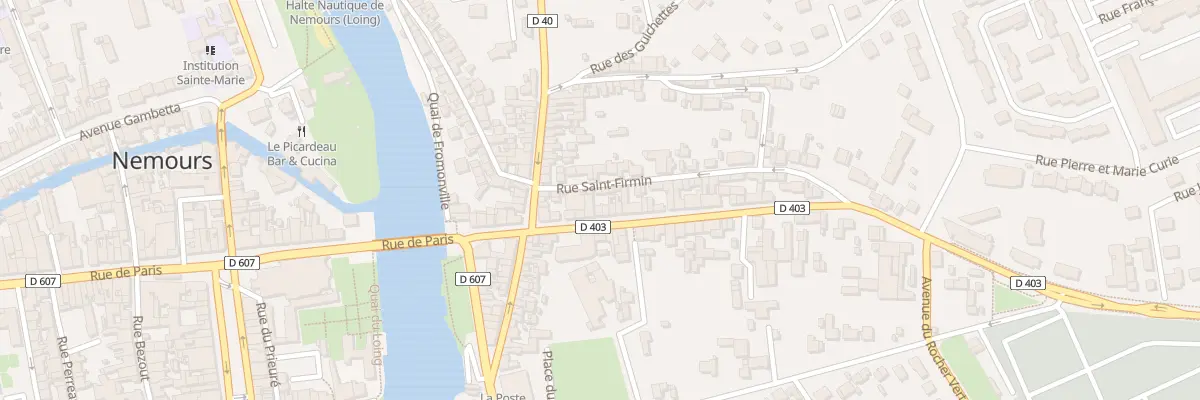 Plan du 19 Rue du Souvenir à Nemours