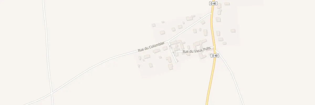 Plan du 11 Rue du Colombier à La Madeleine-sur-Loing