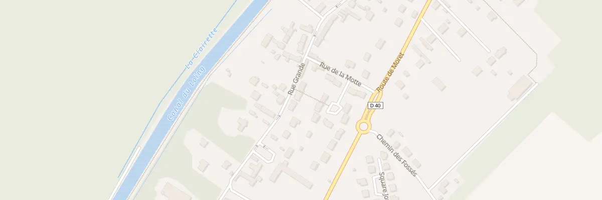 Plan du 14 Rue Grande à Moncourt-Fromonville