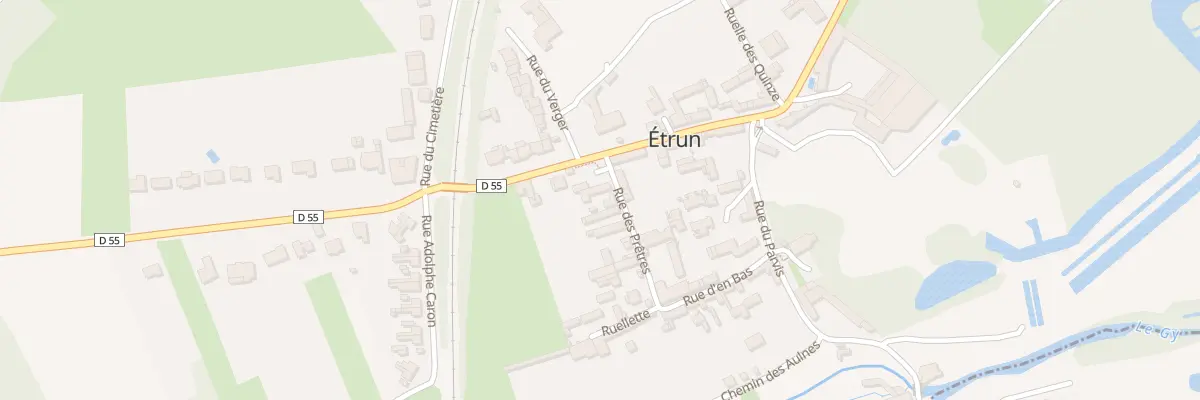 Plan du 3 Rue des Pretres à Étrun