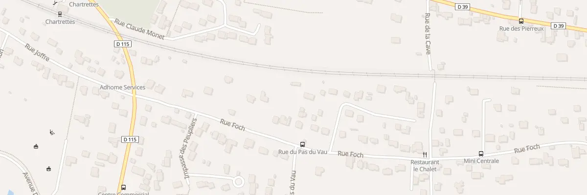 Plan du 19B Rue Foch à Chartrettes