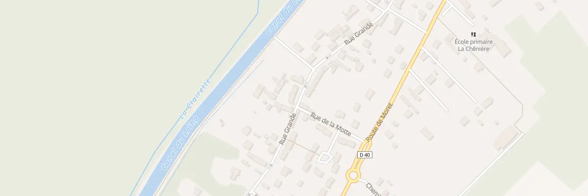 Plan du 25 Rue Grande à Moncourt-Fromonville