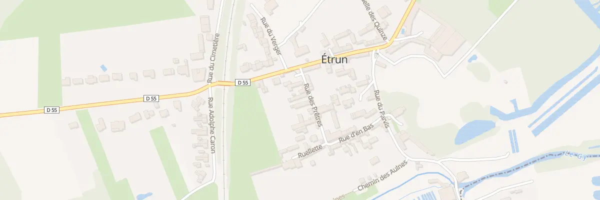 Plan du 5 Rue des Pretres à Étrun