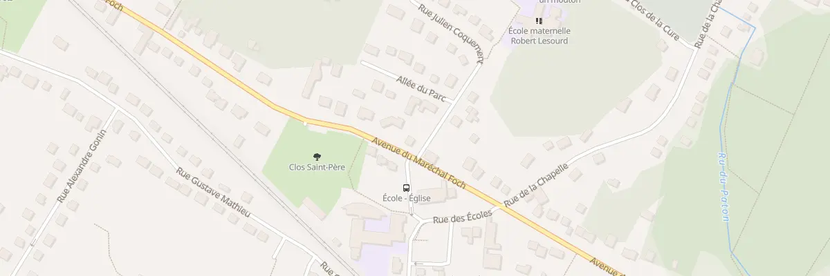 Plan du 41 Av Marechal Foch à Bois-le-Roi
