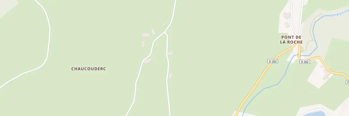 Plan du 4 Chaucouderc à Cheylade