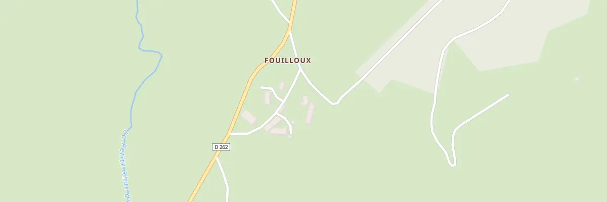 Plan du 3 Fouilloux à Cheylade