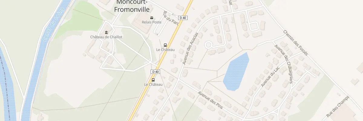Plan du 6 Av des Pins à Moncourt-Fromonville