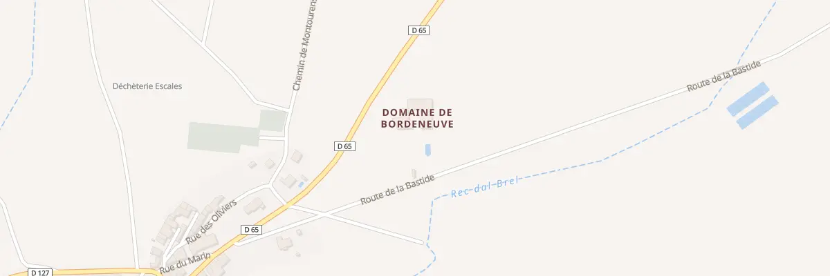 Plan du 162 La Pièce à Escales