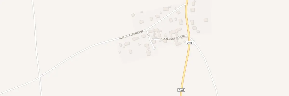 Plan du 7 Rue du Vieux Puits à La Madeleine-sur-Loing