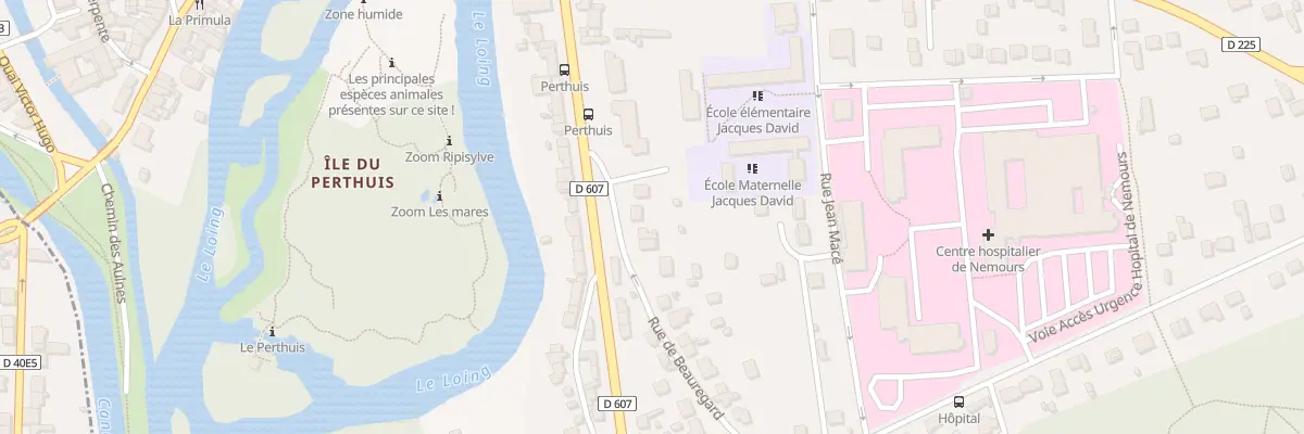Plan du 7 Rue du Beauregard à Nemours