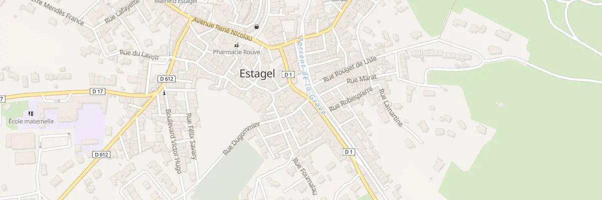 Plan du 474 Le Village à Estagel