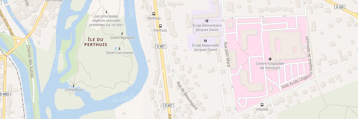 Plan du 9 Rue du Beauregard à Nemours