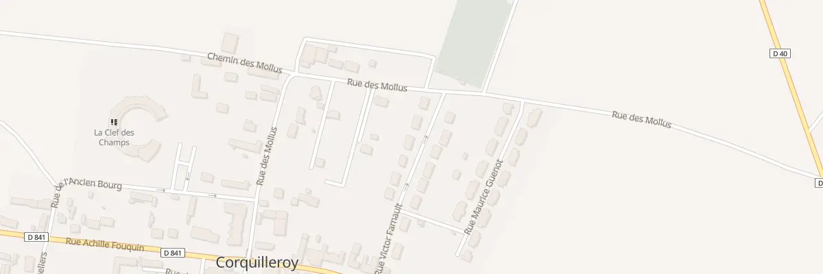 Plan du 9 Rue Victor Farnault à Corquilleroy