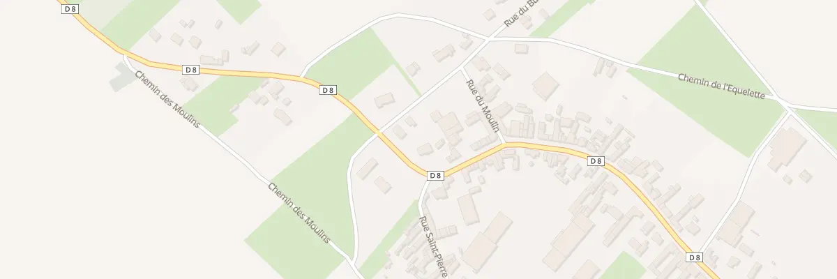 Plan du 94B Rue du Moulin à Bucquoy