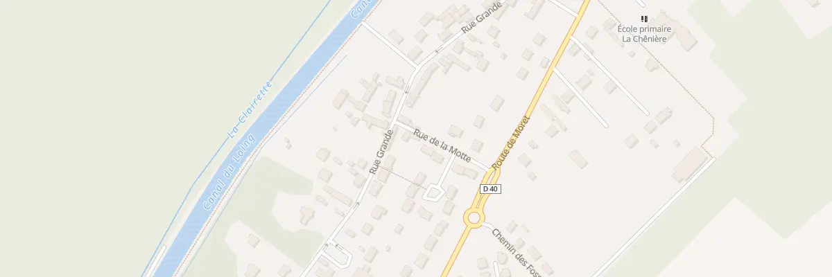 Plan du 2 Rue de la Motte à Moncourt-Fromonville