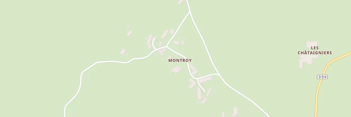 Plan du 5403 Montroy Nord à Pionsat