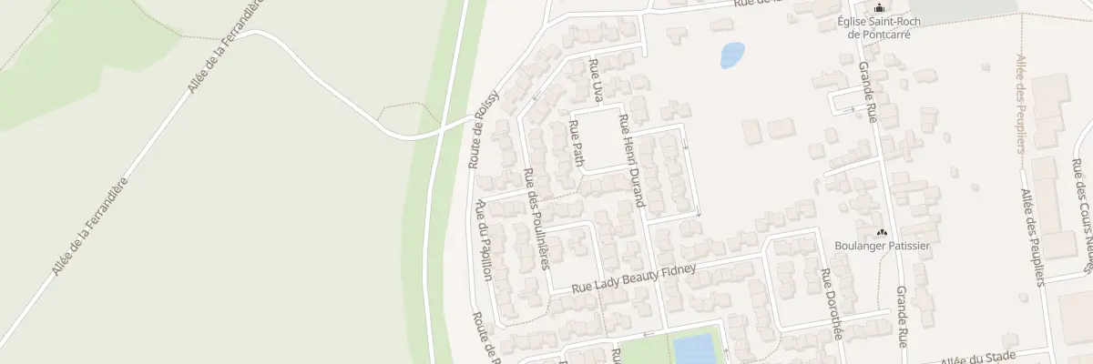 Plan du 26 Rue des Poulinières à Pontcarré