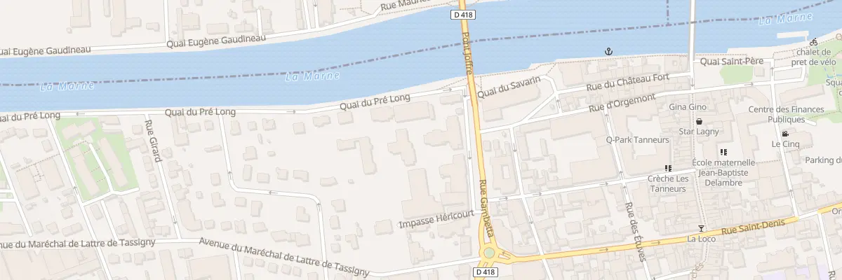Plan du 12 Rue Jacques le Paire à Lagny-sur-Marne
