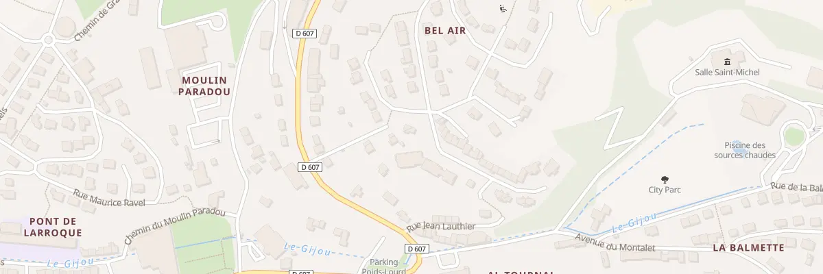 Plan du 5440 All Causse à Lacaune