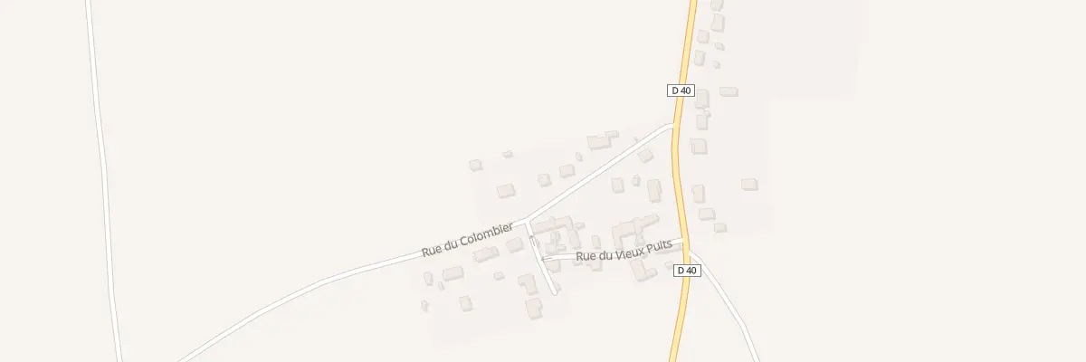 Plan du 6 Rue du Colombier à La Madeleine-sur-Loing