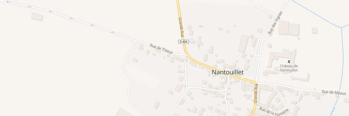 Plan du 7B Rue de Thieux à Nantouillet