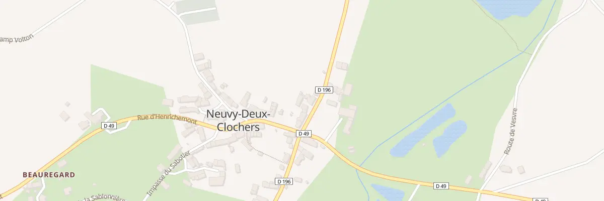 Plan du 7 Rte de l’Ecole à Neuvy-Deux-Clochers