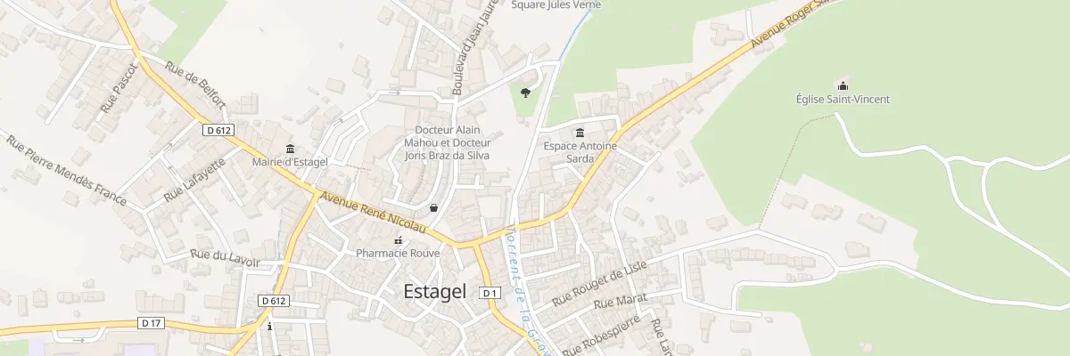 Plan du 4 Rue de la Paraguere à Estagel