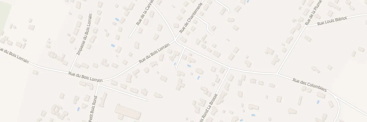 Plan du 8 Rue des Colombiers à Villemandeur